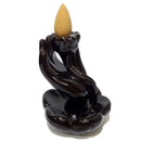 Cascata de Fumaça Mão de Buda com Flor de Lótus