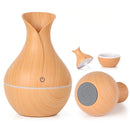 Umidificador de ar ultrassônico, aromatizador e difusor de ambiente USB led Lelong