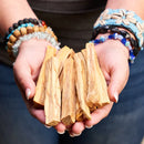 Palo Santo Peruano Incenso Natural Defumação Limpeza Energética