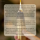 Palo Santo Peruano Incenso Natural Defumação Limpeza Energética