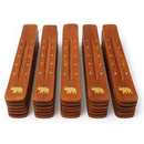 Incensário Porta Incenso  Régua de Madeira Indiano Rústico | Artesanal