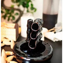 Incensário Cascata De Fumaça Yoga Zen Relaxante - 3 Quedas