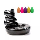 Incensário Cascata De Fumaça Yoga Zen Relaxante - 3 Quedas