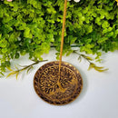 Incensario Vareta Redondo Pratinho Arvoré da Vida