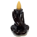 Cascata de Fumaça Mão de Buda com Flor de Lótus